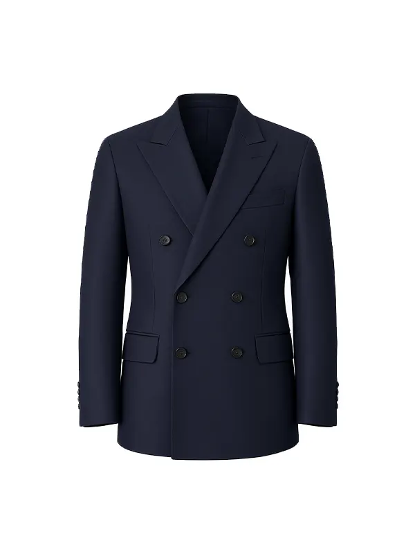 wholesale Double-Breasted Blazer