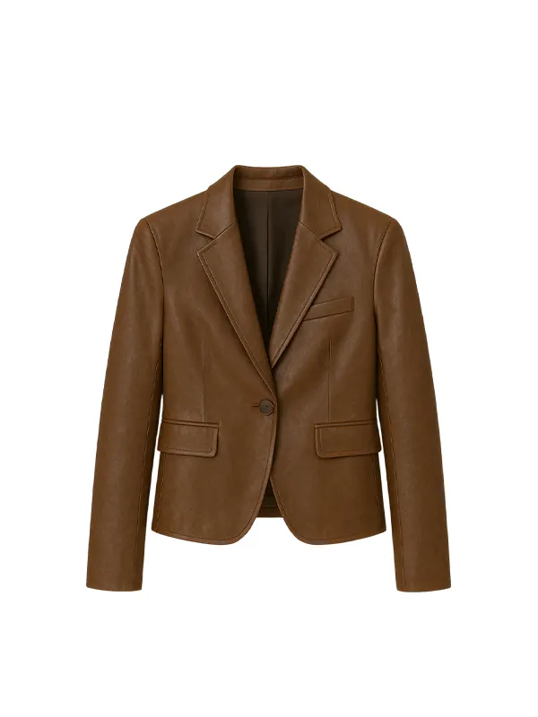 wholesale Leather Blazer