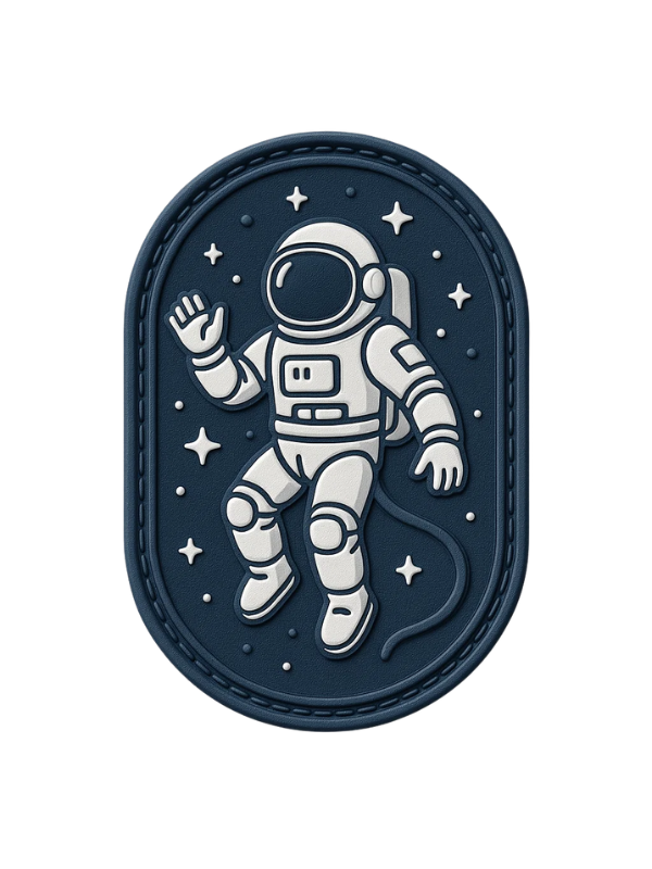 Custom PVC Astronaut Space Patch
