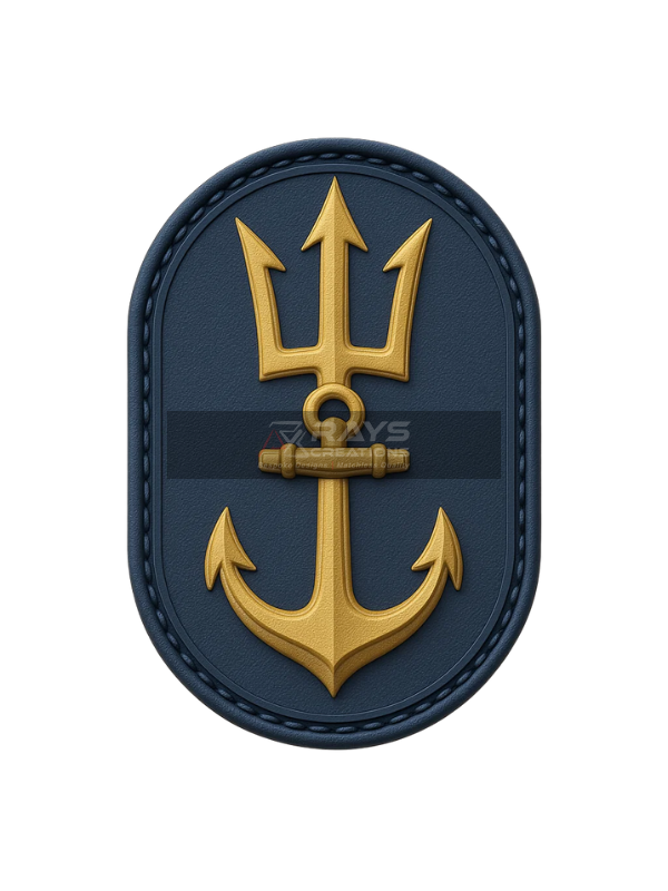 Custom PVC Trident and Anchor Patch