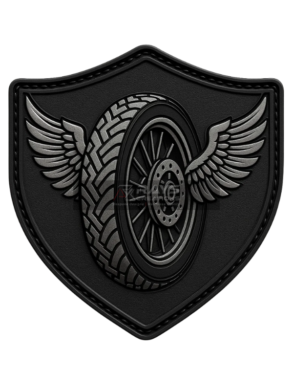 Custom PVC Winged Tire Patch