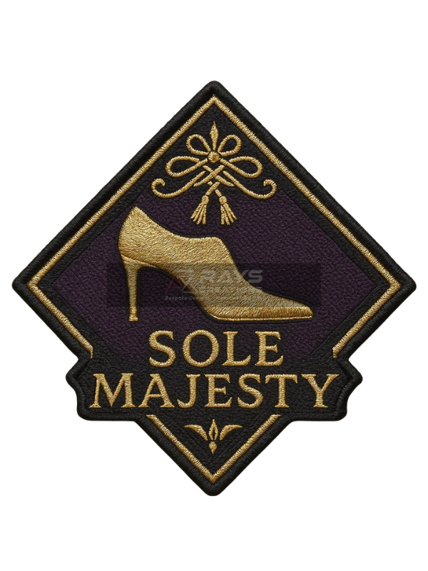 Sole Majesty Custom Patch Elegant Shoe