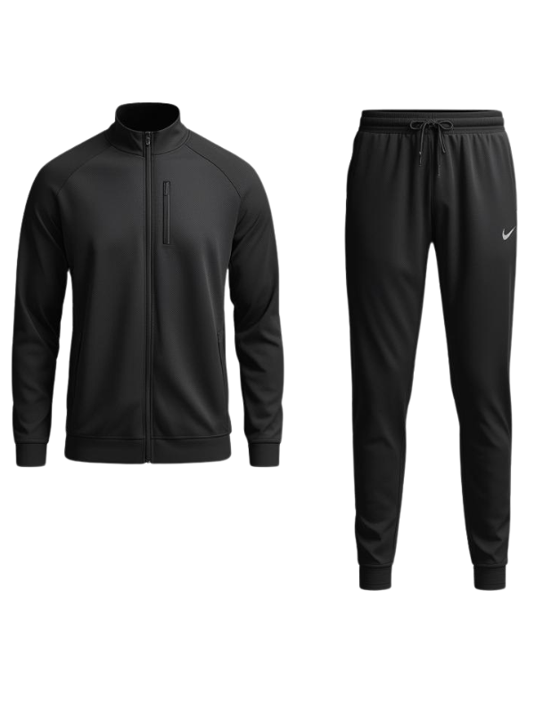 Black Polyester Tracksuit manufacturer