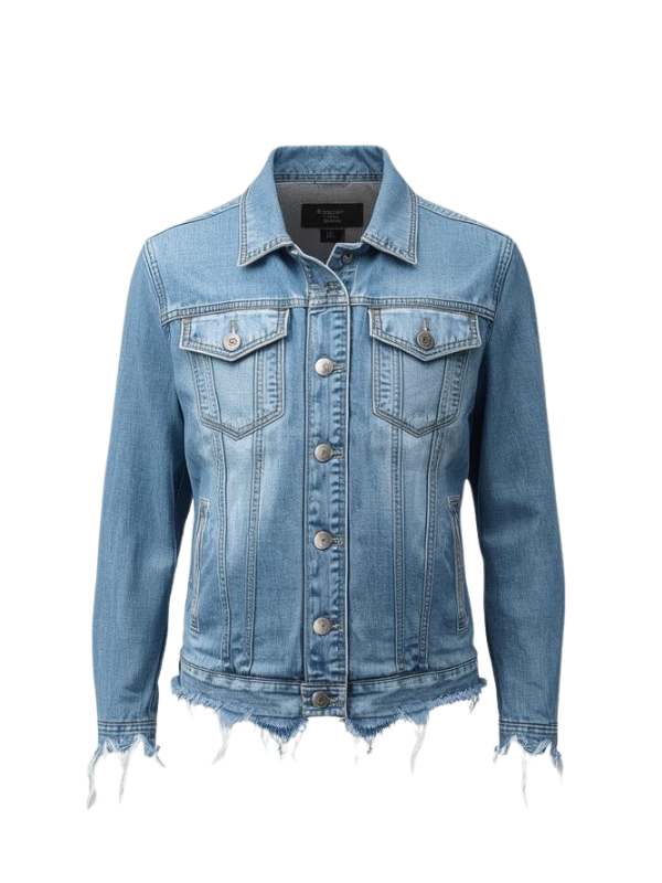 Cropped Denim Jacket manufacturer