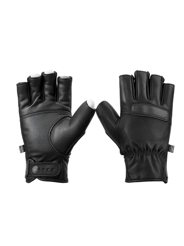 Fingerless Leather Gloves wholesale