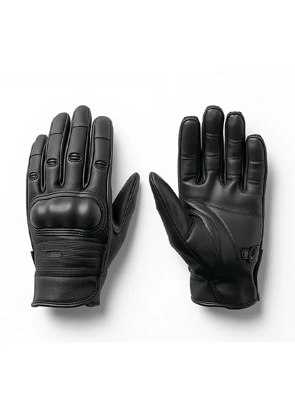 Leather Biker Gloves wholesale
