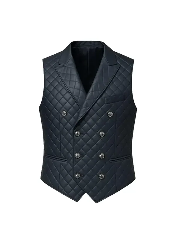 Leather Puffer Vest manufacturer