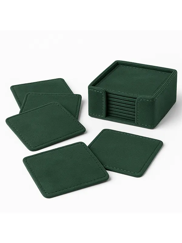 Leather Tea Coasters Supplier