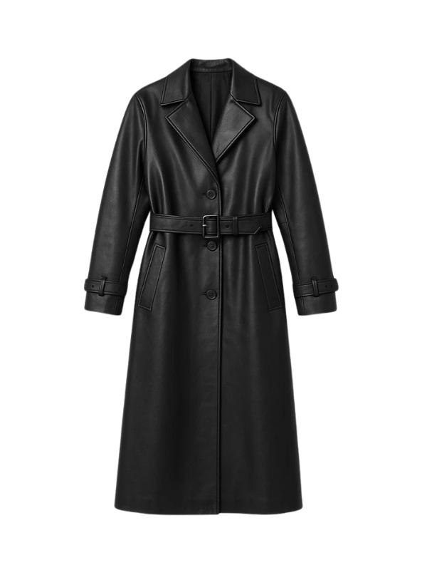 Long Leather Coat wholesale