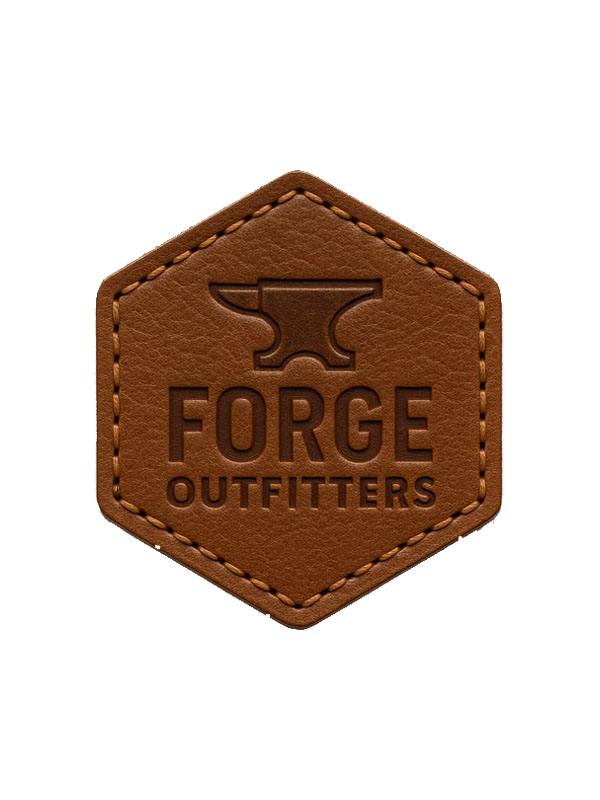 custom Embossed Leather Badges