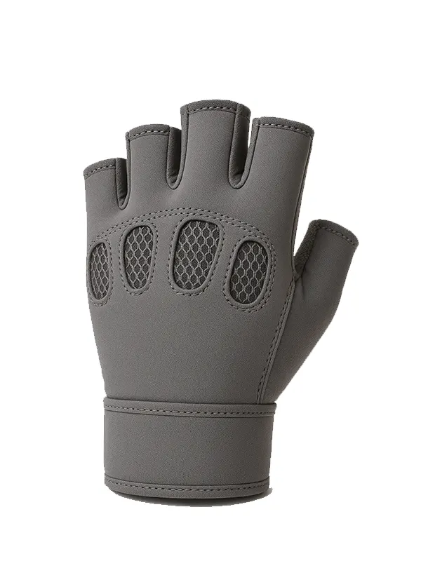 CrossFit Ventilated Fingerless Sports And Fitness Gloves for Gyms - Image 2