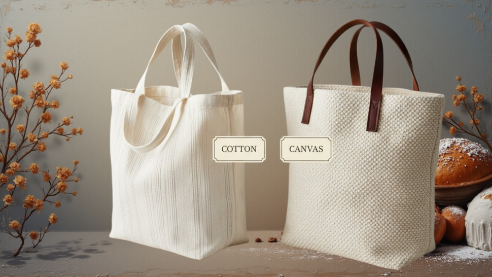 What is the Difference Between Cotton and Canvas Tote Bags