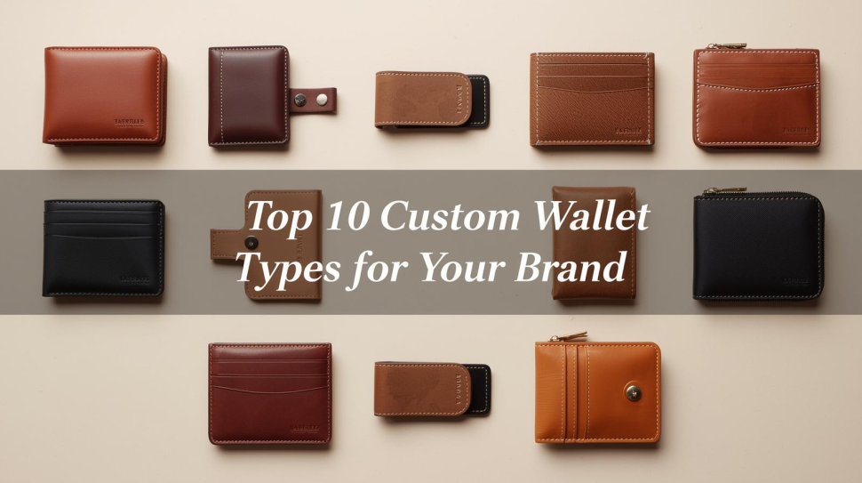 Top 10 Popular Types of Custom Wallets You Need to Know for Your Brand