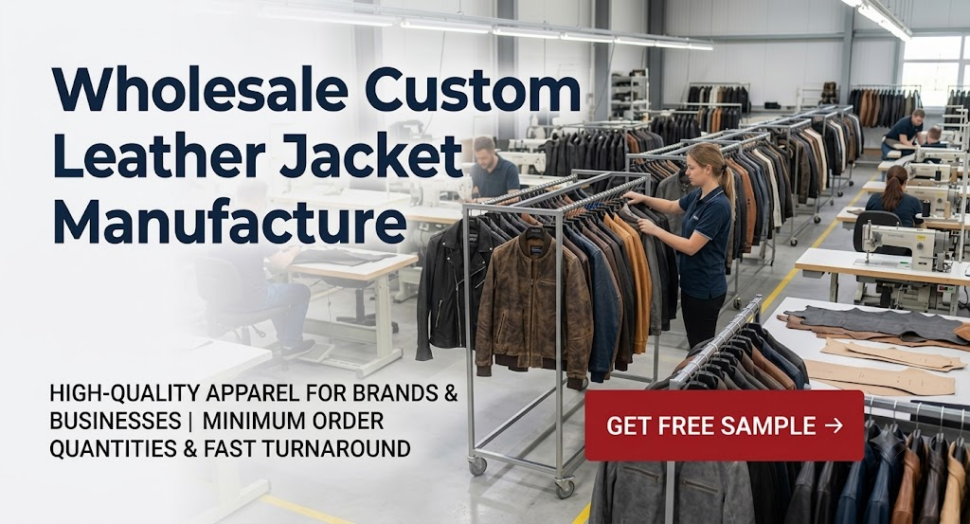 Wholesale Custom Leather Jacket Manufacture