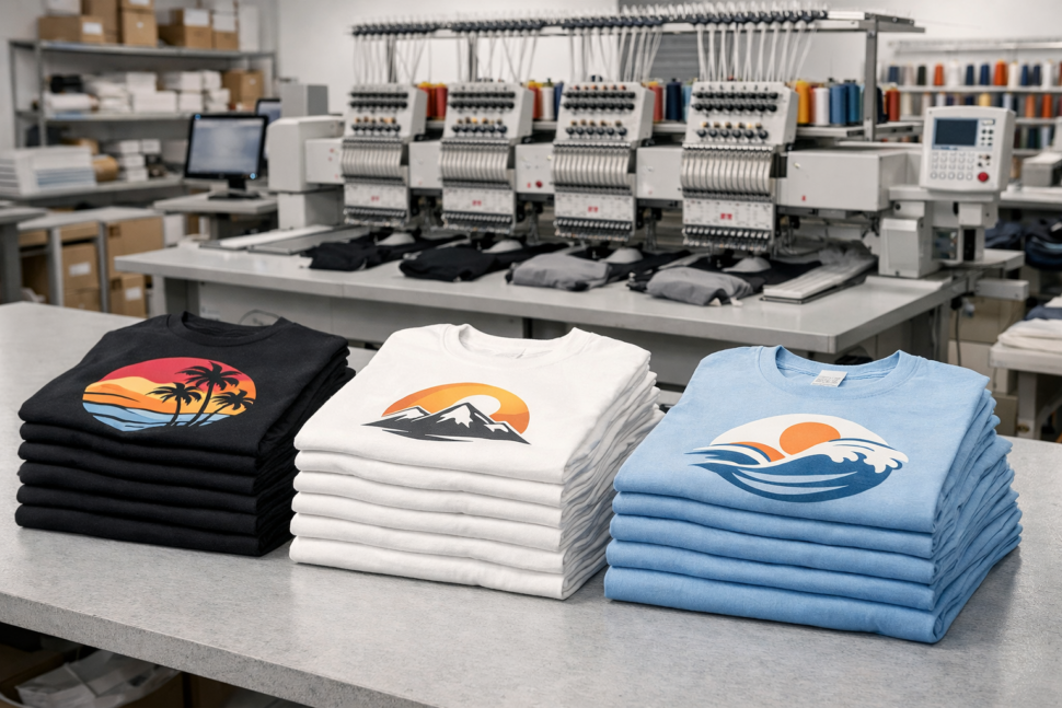 Wholesale Custom T-Shirts Section