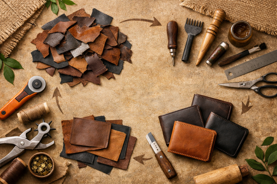 Circular Design Leather Bags