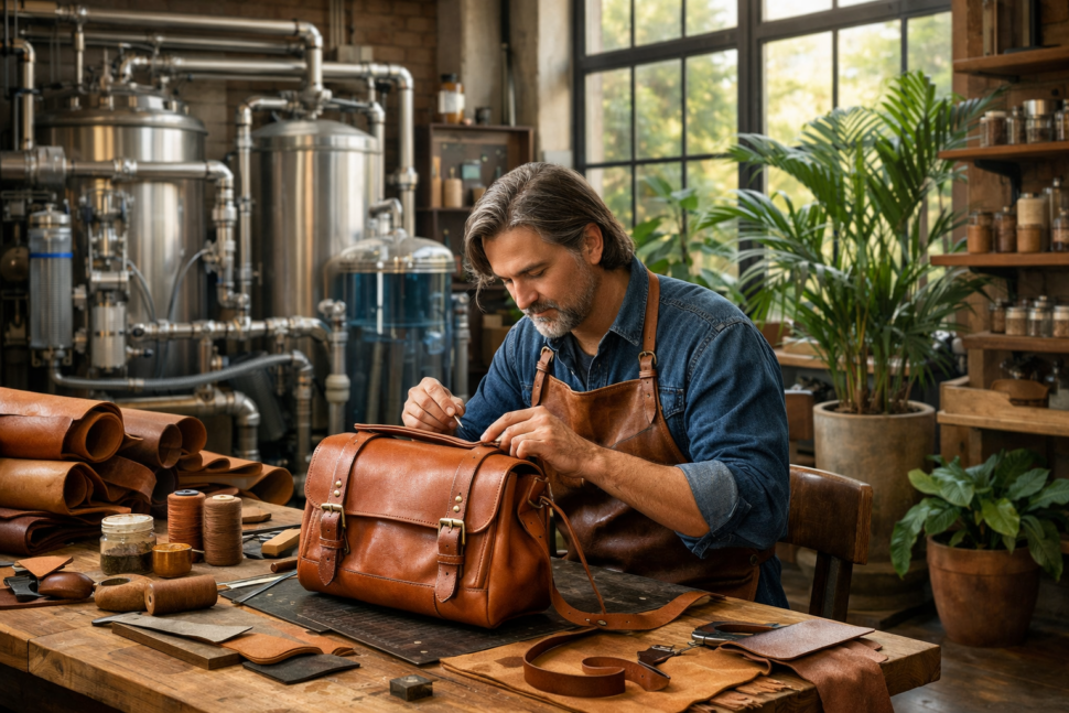 Ethical Leather Bag Production & Fair Labor