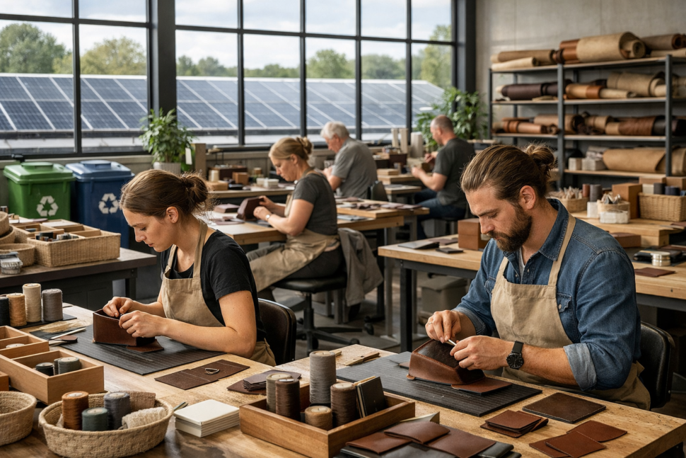 How Manufacturers Ensure Sustainability in Leather Bags