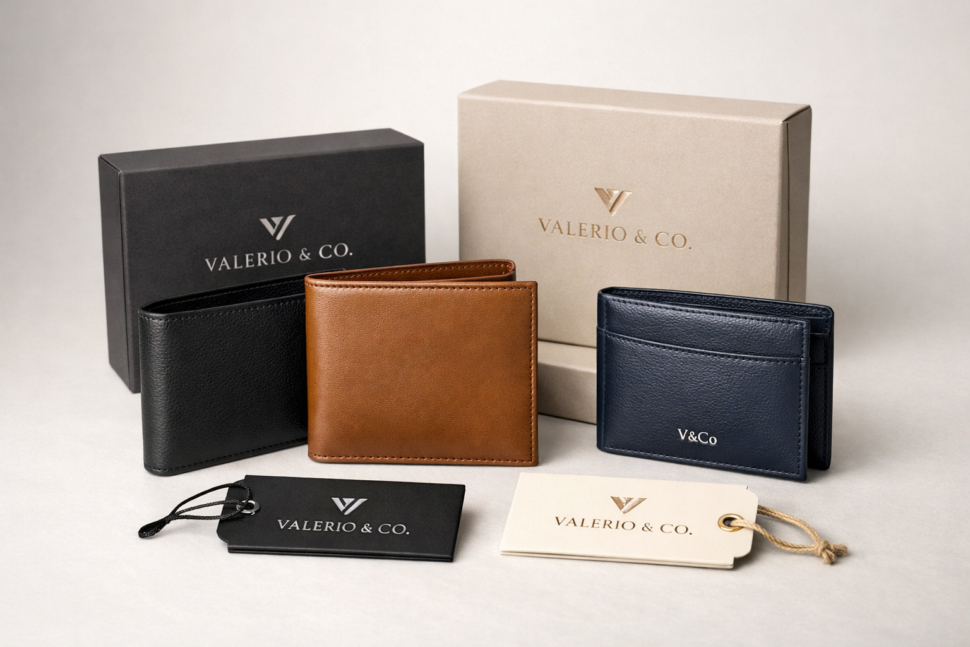 Startup Brand Launch with Custom Wallets