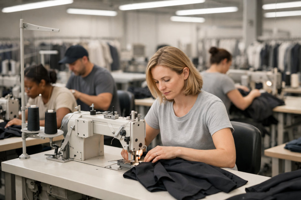 american clothing manufacturers production process high quality garment factory usa