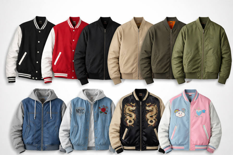 wholesale varsity bomber jackets collection