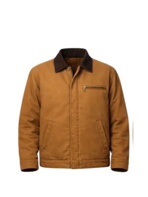 Wholesale Premium Cotton Duck Canvas Blanket-Lined Utility Jacket