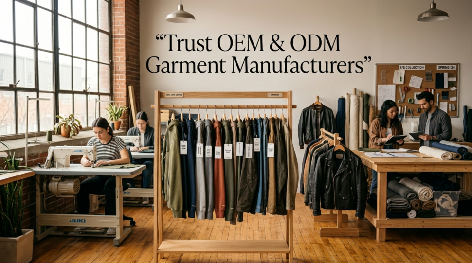 Why Brands Trust OEM & ODM Garment Manufacturers