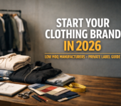 best clothing manufacturers for startups 2026 low MOQ apparel production