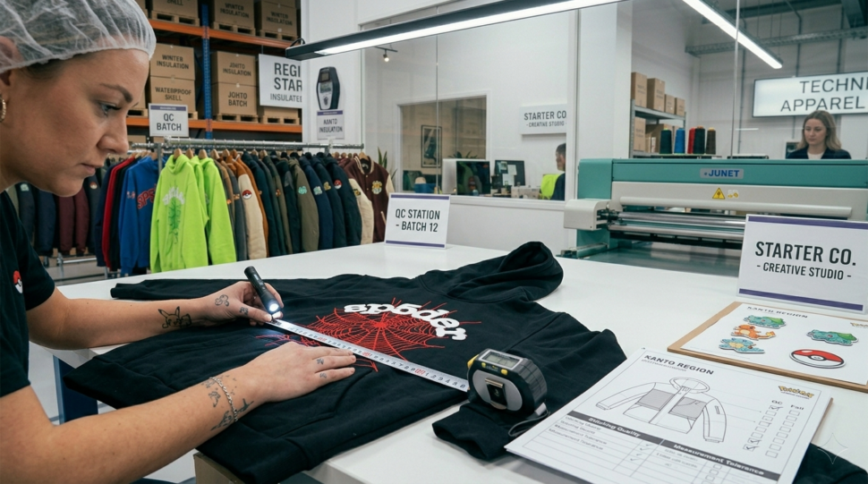 fabric sourcing for Sp5der and Spyder clothing