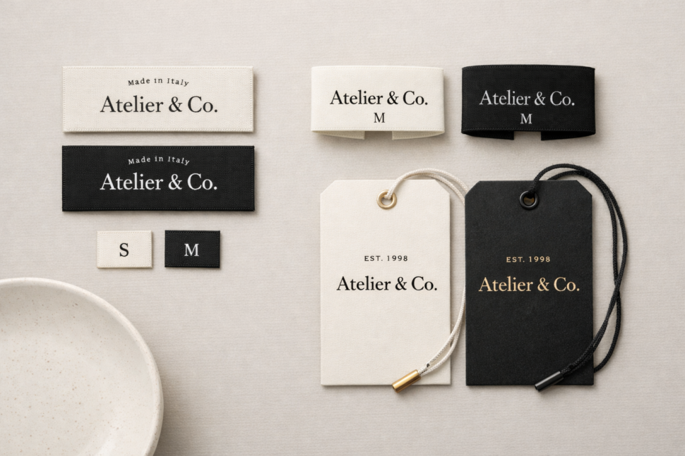 private label hoodie production labels