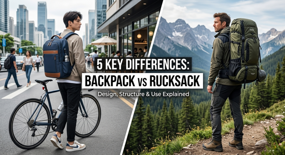 5 Key Differences Backpack vs Rucksack Explained