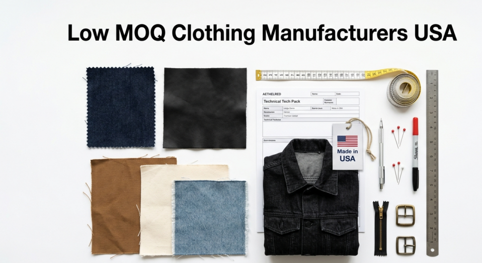 Low MOQ Clothing Manufacturer in USA Complete Guide for Startups in 2026