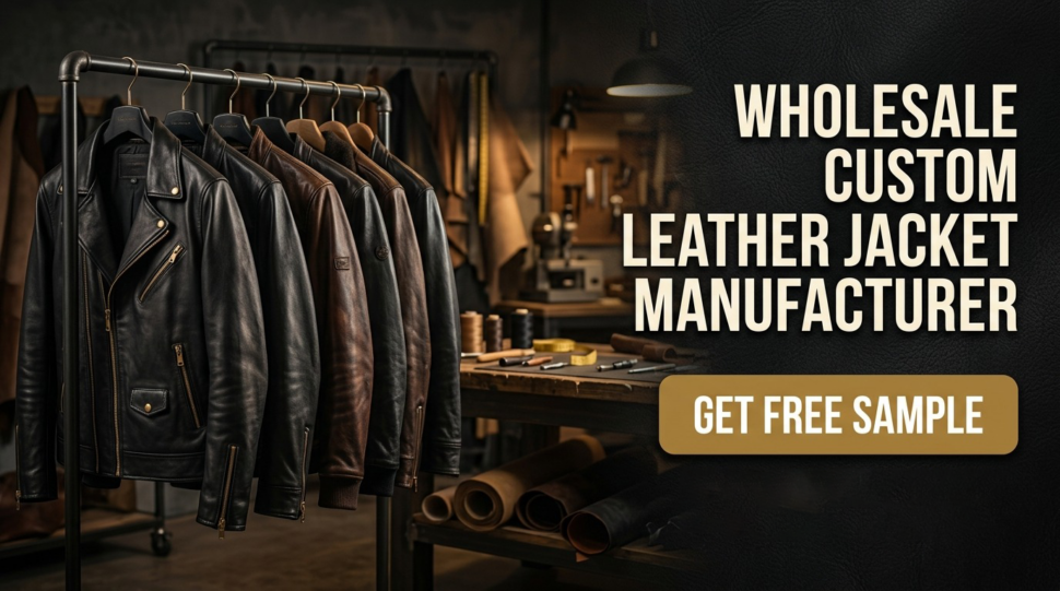 Wholesale leather jacket manufac…