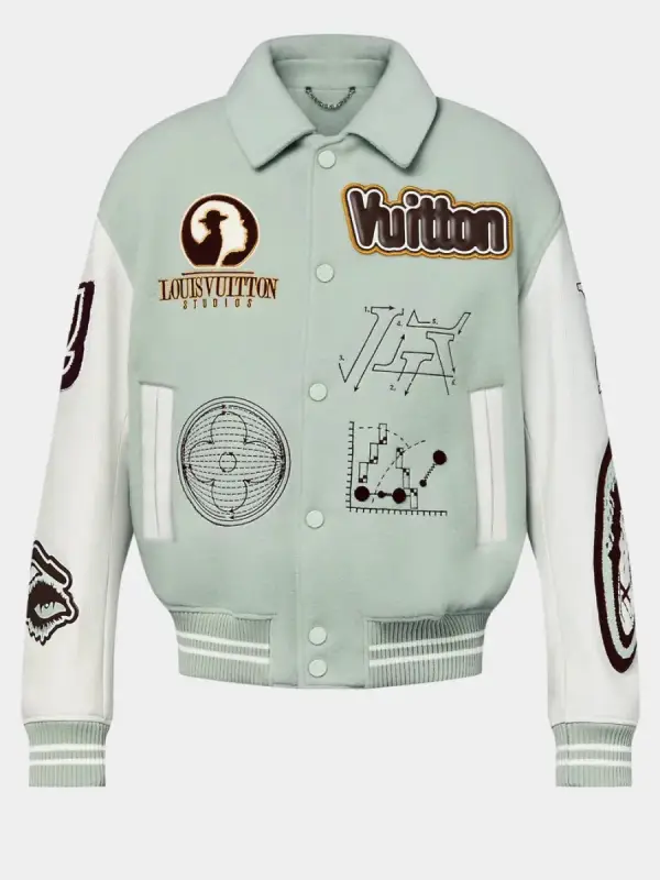Wholesale Louis Vuitton Blouson Varsity Jacket