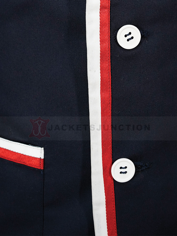Wholesale team usa flagbearer blue blazer