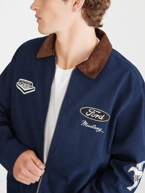Wholesale Aeropostale Ford Mustang Jacket Blue