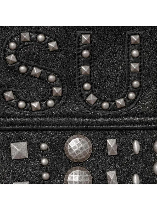 Wholesale Black Leather Biker Jacket
