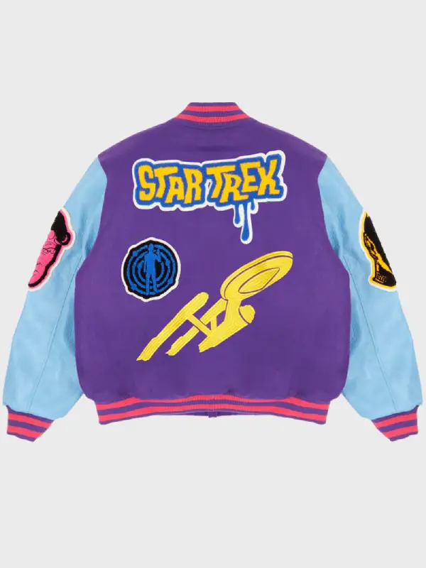 Wholesale Kid Cudi Star Trek Varsity Jacket