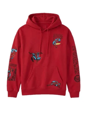 Wholesale Spider Man Comic Boxy Hoodie