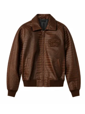 Wholesale Leather Bomber Jacket