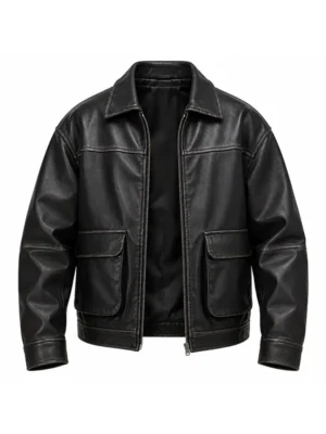 Wholesale Leather Bomber Jacket
