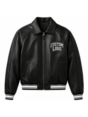 Wholesale Leather Bomber Jacket