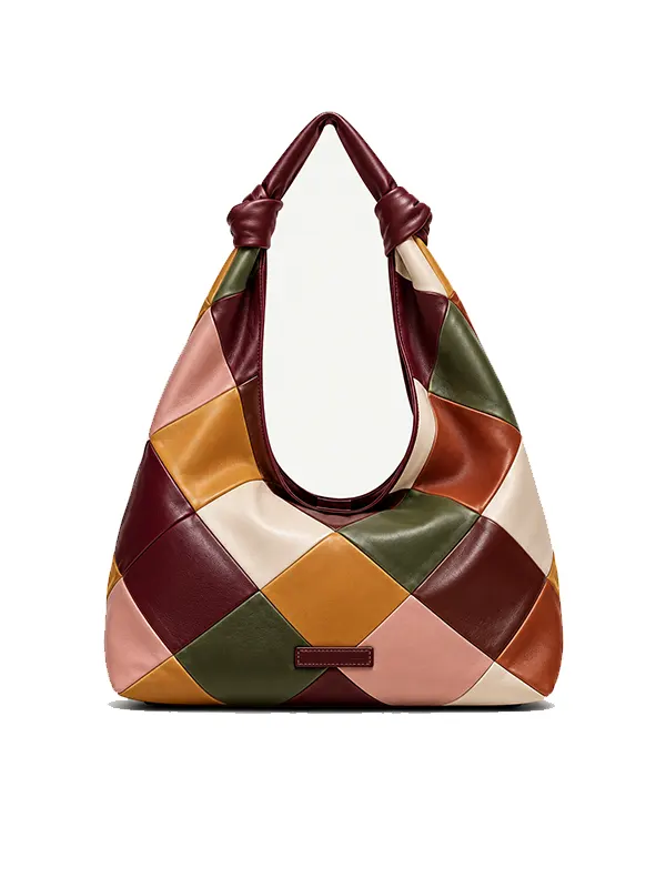 Wholesale Leather Patchwork Bags for Women
