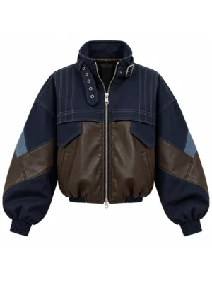 color block bomber jackets in bulk